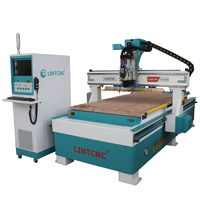 2023 LINT L12B 4 axes ATC bois CNC routeur pour mousse fraiseuse meubles travail du bois 3D 5D 5 axes broche rotative