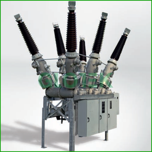Disjoncteur compact Siemens H GIS DTC 145kV 245kV, équipement de sous-station hybride isolé au gaz SF6 et à l'air - Product Image 2