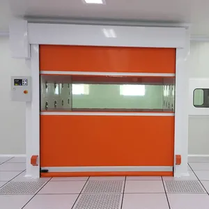 TOMA fast rolling shutter door for cold storage fast action commercial panel doors