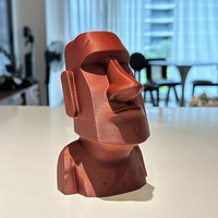 Pièces de figurines et bustes imprimés en 3D, personnalisables, multi-matériaux (PLA, PETG, ABS, Nylon, TPU), vente en gros, décoration intérieure, impression 3D