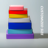 Caja de Cartón Corrugado con Impresión de Logotipo a Color y Tamaño Personalizado, Caja de Envío de Papel Kraft para Ropa, Cosméticos y Pelucas