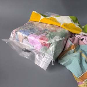 Trapos de algodón tejido de grado industrial para limpieza, tela recuperada de color claro para mecánicos, paquetes de 10KG, 15KG, 25KG - Product Image 1