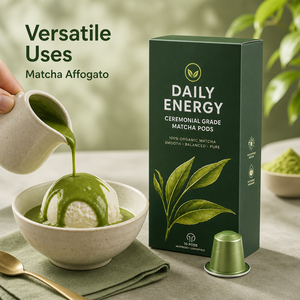 Capsules de matcha OEM ODM compatibles avec les machines Nespresso, service à portion individuelle, support pour marque privée, emballage personnalisé, approvisionnement - Product Image 5