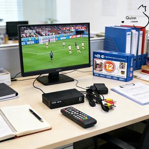 Decodificador de TV Digital Terrestre DVB-T2 Full HD con CPU de Doble Núcleo, Reproducción USB 1080P, WiFi 802.11n, Soporte para YouTube, Antena de Alimentación - Product Image 4