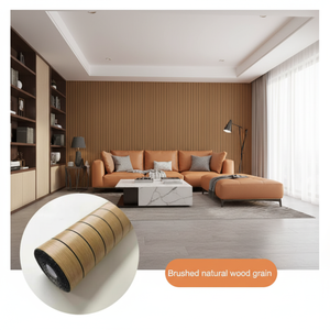 <span class=keywords><strong>Carta</strong></span> <span class=keywords><strong>da</strong></span> <span class=keywords><strong>Parati</strong></span> Autoadesiva Moderna Pannello Grigliato Tridimensionale Effetto Legno Adesivo Murale Peel and Stick Impermeabile per Parete TV - Product Image 5