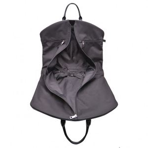 Free Sample Custom wholesale eco-friendly men black breathable polyester dust cover suit <b>garment</b> <b>carrier</b> bag for travel wedding - Product Image 4