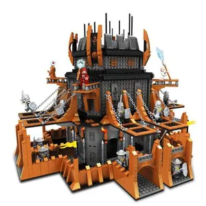 卸売 レゴブロック遊び場-人気販売レゴラージマジックキャッスル27114モールドキングアーキテクチャビルディングブロックセットレンガ子供と大人のための教育玩具