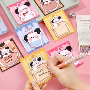 Custom Dog Cute Memo Pads Self-Adhesive Kawaii Stationery for Girls Annotated <b>Bookmarks</b> & Sticky Notes-Office Supplies - Product Image 4