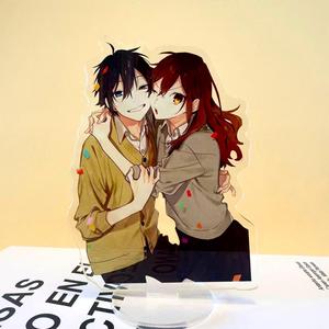 Horimiya Acrylic Standee Hori <strong>Miyamura</strong> Anime Character Display Clear Acrylic Desk Decor Romance Anime Collectible - Product Image 4