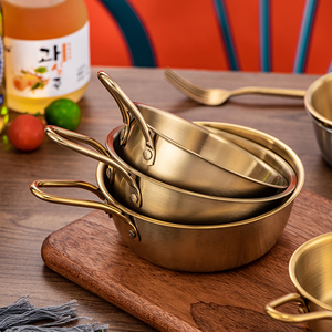 Plats à <span class=keywords><strong>Sauce</strong></span> élégants en acier inoxydable, assiettes d'assaisonnement ronds dorés plats de Sushi, soucoupes bol Mini assiettes, assiette d'assaisonnement - Product Image 3