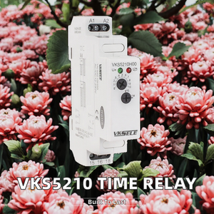 Relé de tiempo modular sellado VKS5210 de 15A, 12V, 24V, 220V, interruptor mecánico de retardo único - Product Image 2