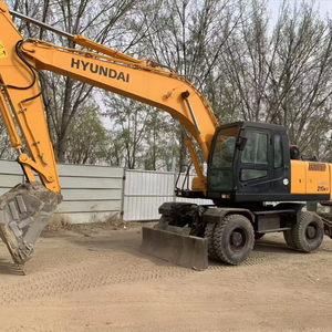 Offre exclusive Excavateur sur pneus d'occasion Hyundai R210W-7 Made in Korean Digger hyundai210w-7 en stock - Product Image 5