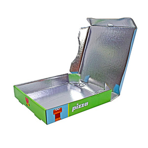 กล่องพิซซ่าแบบพกพาขนาด12นิ้วพร้อมโลโก้สั่งได้ - Product Image 3