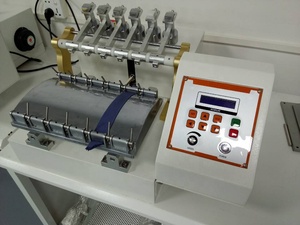 Probador de solidez a la fricción de telas/Máquina de prueba de fricción de color en seco y húmedo/Equipo de abrasión textil JIS - Product Image 5