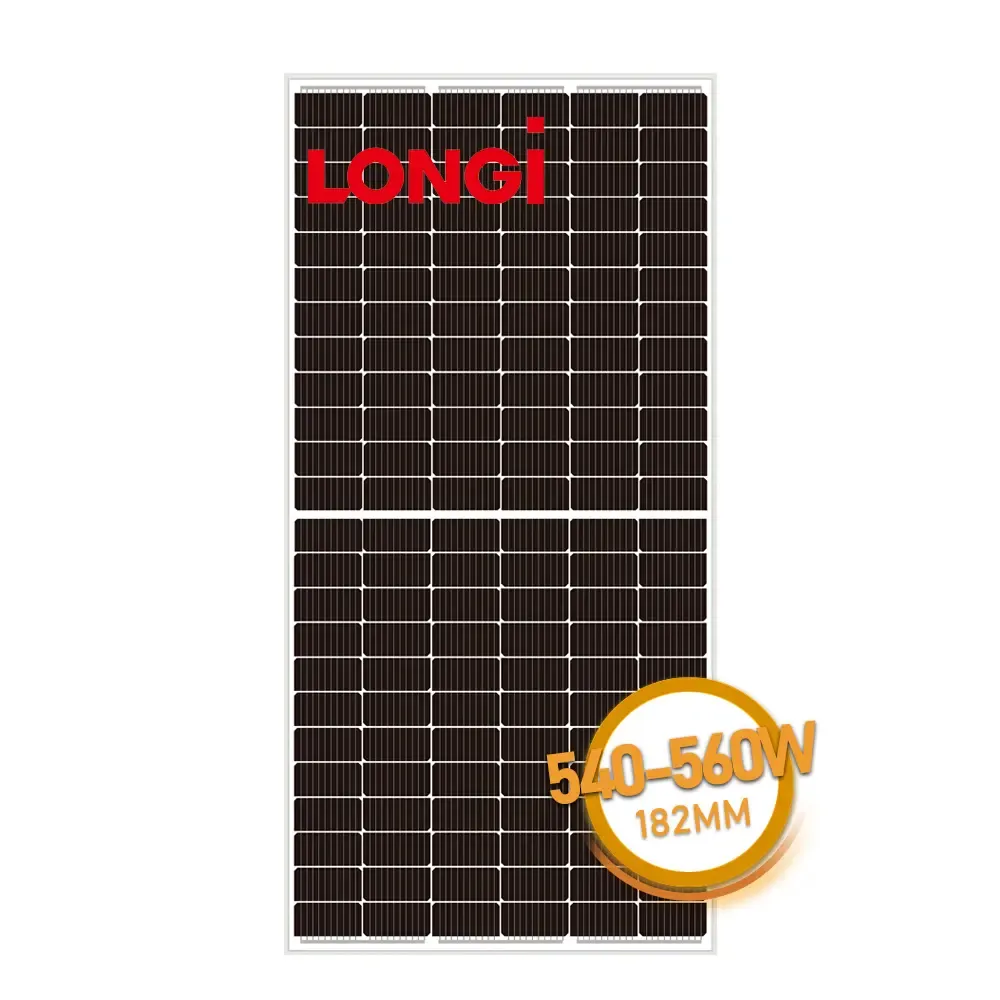 Hocheffiziente Longi Hi-Mo6 Solarmodule Longi Solar 550 W 555 W 560 W Mono-Solarplatten 550 Watt Solar-Phanels auf Lager Photovoltaik