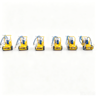 Machine de marquage routier manuelle LONGSHUN pour la peinture des lignes de stationnement
