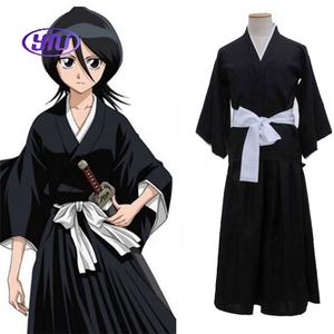 Escuela <span class=keywords><strong>Rukia</strong></span> Kuchiki Kimono Uniforme Conjuntos Die Pa Disfraces anime disfraz lejía Cosplay - Product Image 1