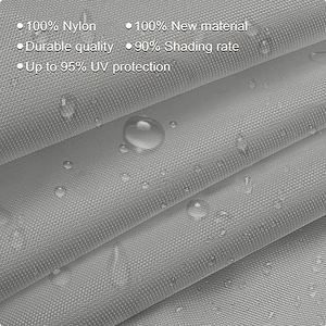 Nhà máy trực tiếp hình chữ nhật 6 'x 10' không thấm nước Oxford Polyester <span class=keywords><strong>UV</strong></span> bảo vệ Sun <span class=keywords><strong>Shade</strong></span> <span class=keywords><strong>Sail</strong></span> cho sân sau Patio Vườn Hồ Bơi - Product Image 3