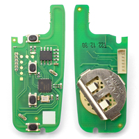Clé de voiture universelle Xhorse XKFO01EN, télécommande filaire à 4 boutons, clés vierges pour programmeur VVDI2 Key Tool Max