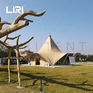 Grandi dimensioni <span class=keywords><strong>pogada</strong></span> teepee piramide indiana indiana tipi tende per eventi per feste di matrimonio in vendita - Product Image 4