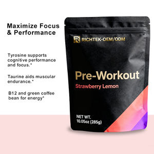 Oem תזונה שרירים משקל רווח כושר מותג פרטי סיטונאי מותאם אישית מראש אימון תוסף מראש אימון אבקה - Product Image 4