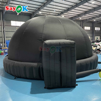 Domo de Proyección Inmersiva Móvil, Carpa Planetario Inflable para Escuelas
