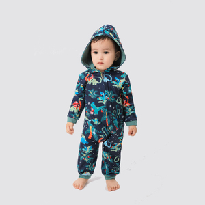 2021 Christmas <strong>Matching</strong> Leisure Casual Knitted Hooded Eco-Friendly Soft Breathable Pajamas Sets <strong>Family</strong> Custom Print Adult <strong>Onesie</strong> - Product Image 3