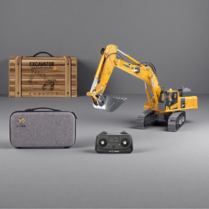 <span class=keywords><strong>Mini</strong></span>-excavatrice 1/50 520 RTR Excavatrice RC électrique Simulation d'ingénierie mécanique Véhicule avec système d'éclairage et sonore <span class=keywords><strong>Jouet</strong></span> pour garçon - Product Image 4