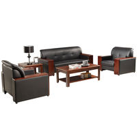 Sofa confortable de meubles de bureau de conception moderne de XTSF-018 fait de panneau de mélamine-meubles de bureau modulaires en gros