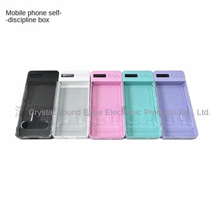 자기관리 스마트 내구성 플라스틱 폰 관리 잠금 상자 타이밍 매니저 보관 조직 모바일 보안 보호 - Product Image 5