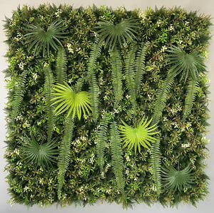 Décoration murale extérieure pour la maison : aménagement de scène avec plantes vertes artificielles - Product Image 6