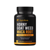 Capsules végétales de Maca OEM – Formule Exotique à Base de Plantes pour Performance Optimale – Complément Alimentaire Hommes et Femmes – Horny Goat Weed