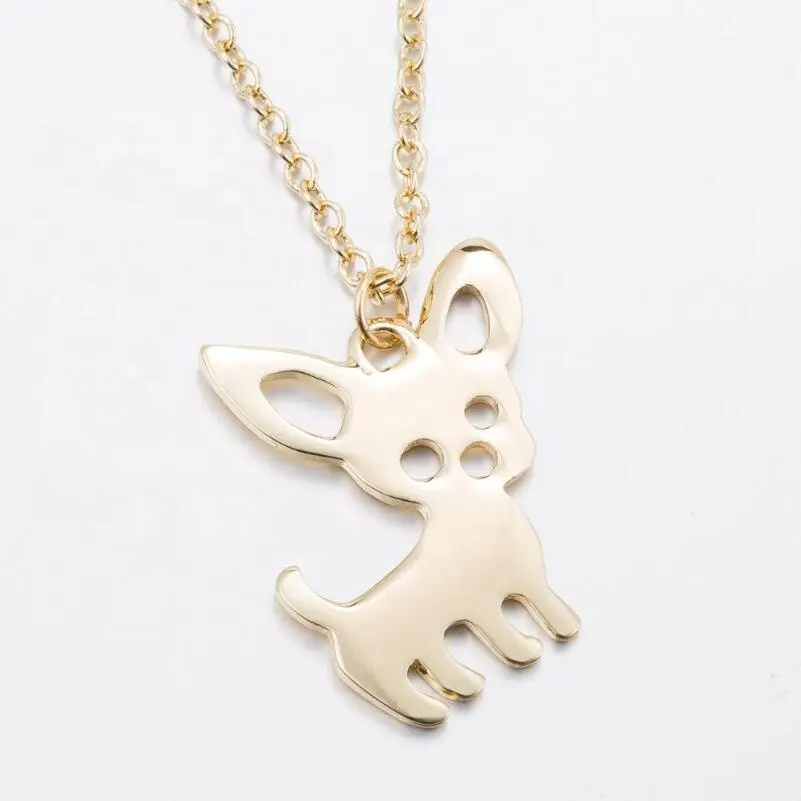 gold necklace for women dog pet necklace new top fashion jewelry