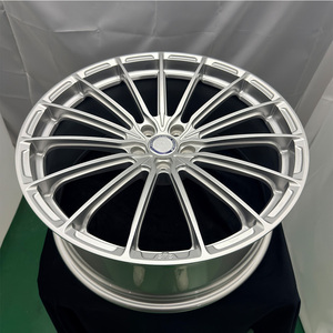 Nuevas llantas forjadas de venta directa de fábrica 5x112 19x10.5 19x9 con revestimiento plateado, radios múltiples, de una pieza, de aleación de aluminio para <span class=keywords><strong>Mercedes</strong></span> S550 <span class=keywords><strong>Coupé</strong></span> - Product Image 4