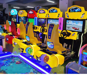 PlayFun Machine de jeu d'arcade de voiture de course <span class=keywords><strong>Fast</strong></span> <span class=keywords><strong>Furious</strong></span> Simulateur d'entraînement à pièces avec 1 an de garantie - Product Image 6