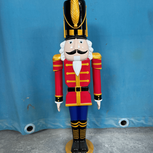 Grand <span class=keywords><strong>Casse</strong></span>-<span class=keywords><strong>Noisette</strong></span> grandeur nature de 6 pieds Ornement de Noël 180cm Géant Décoration d'événement extérieur Résine Artisanat <span class=keywords><strong>Casse</strong></span>-<span class=keywords><strong>Noisette</strong></span> <span class=keywords><strong>Soldat</strong></span> - Product Image 5