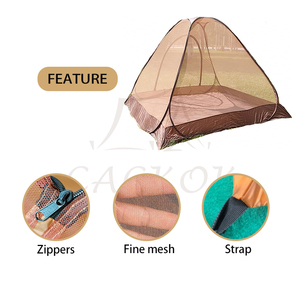 Hot Bán 2-Người Có Thể Gập Lại Oxford Muỗi Net Lều Ngay Lập Tức Sa Mạc Lều Mùa Hè Một Phòng Ngủ Trung Đông Ả Rập Phong Cách - Product Image 2