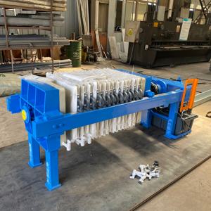 Автоматический пластинчато-рамный фильтр-пресс, фильтр-пресс для очистки шлама, мембранный фильтр-пресс для обезвоживания муниципальных сточных вод - Product Image 1