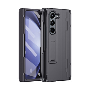Étui pour téléphone Samsung Z Fold 7 avec emplacement latéral pour stylet, stylet intégré, charnière, film protecteur, support, coque de protection pour Samsung Z Fold 6 5 4 3 - Product Image 1