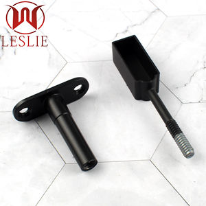 Кронштейн для каркаса шкафа 12 мм, квадратный, с регулировкой высоты, из цинкового сплава, для верхней установки - Product Image 4