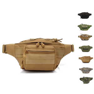 <span class=keywords><strong>Sac</strong></span> de taille tactique d'extérieur pour homme - <span class=keywords><strong>Sac</strong></span> de poitrine polyvalent de style <span class=keywords><strong>militaire</strong></span> pour la randonnée, la course à pied et les sports décontractés - Product Image 1