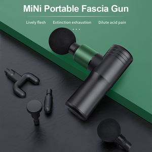 Venta al por mayor <span class=keywords><strong>Top</strong></span> Ventas Mini Pistola de Masaje Mango Inalámbrico Tejido Profundo Vibración Cuerpo Músculo Terapia de Masaje Portátil Pistola Fascial - Product Image 6