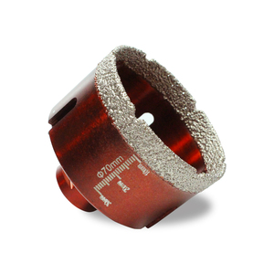 Thiết Kế Mới 6 Mét Đến 100 Mét Công Cụ Đá Cẩm Thạch Kim Cương Lõi Bit Chân Không Brazed <span class=keywords><strong>Core</strong></span> Khoan Cho Đá Vôi Khoan Bit Đá Nề Khoan - Product Image 6