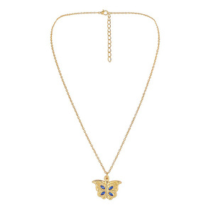 Collier Papillon en Argent Plaqué Or avec Diamant et Message Caché 'Je t'aime', Pendentif Boîte Photo Album Tendance pour Femme, Cadeau Bijou - Product Image 5