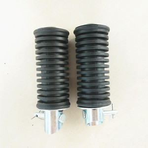 ยางรองพักเท้าสกู๊ตเตอร์ GS สีดำ ทนทานต่อการสึกหรอ สำหรับอะไหล่รถมอเตอร์ไซค์ GS125 - Product Image 2