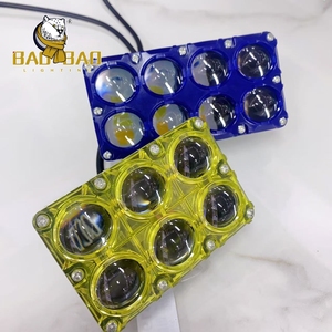 BAOBAO - Foco Universal para Motocicleta <span class=keywords><strong>de</strong></span> 80 V, Luces Antiniebla Amarillas y Blancas, Luces LED Dobles <span class=keywords><strong>de</strong></span> Alta Intensidad para Motocicleta, 30 W <span class=keywords><strong>de</strong></span> Potencia - Product Image 6
