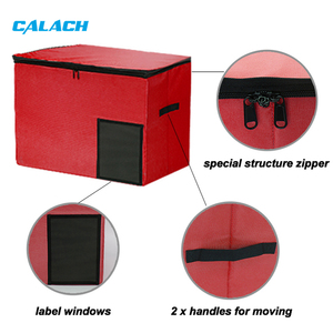 Camping Multifunctional 300D PET Cordura Waterproof Folding Storage Transporting Logistics Boxes For Warehouse