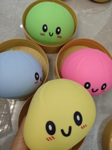 Producto en Tendencia JN 2026: Squishy de Dumpling Grande, Juguete Squishy de Dumpling, Squishy Jumbo de Mantequilla - Product Image 6
