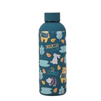 Termo de Acero Inoxidable con Diseño de Dibujos Animados para Niños, Personalizado con Logotipo de Fábrica al por Mayor, Libre de BPA, Regalo Escolar, para Viajes al Aire Libre