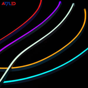 Tira LED de luces de neón de silicona de 12V personalizada, iluminación LED roja y azul, cuerda flexible, otros colores disponibles - Product Image 4